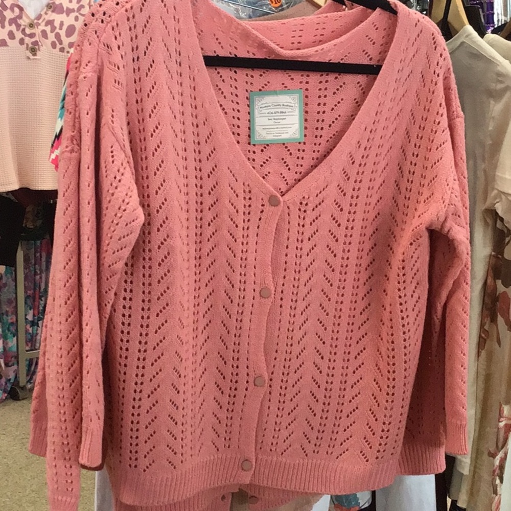 Pink sweater